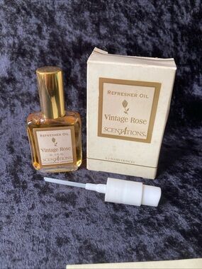 Vintage Rose Refresher Oil Potpourri Gold/Amber Scentations